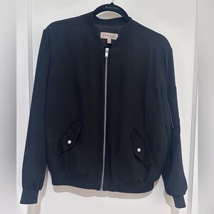 Philosophy Black Bomber Jacket